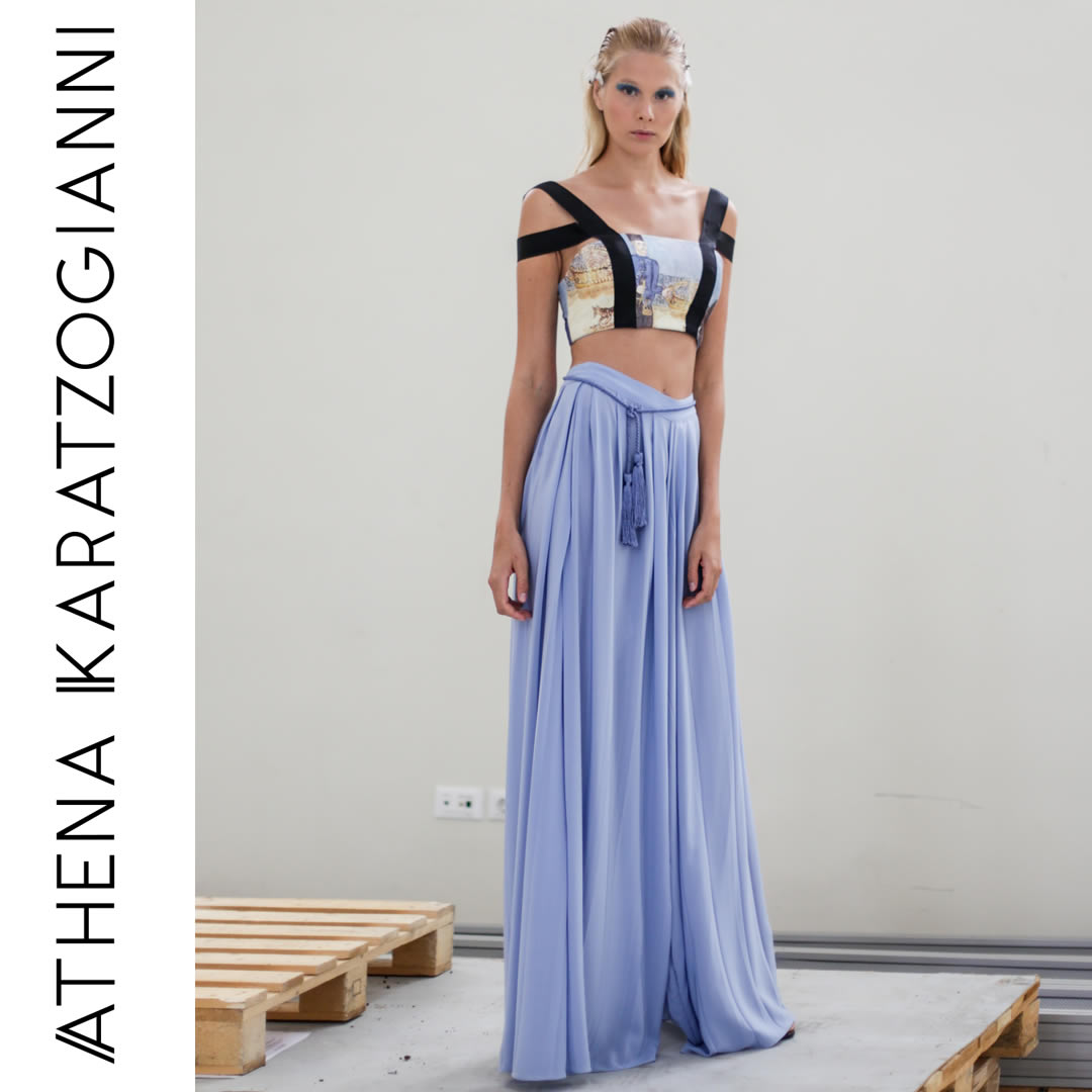 Blue Wave Pants - Model Blue Wave Pants - Model