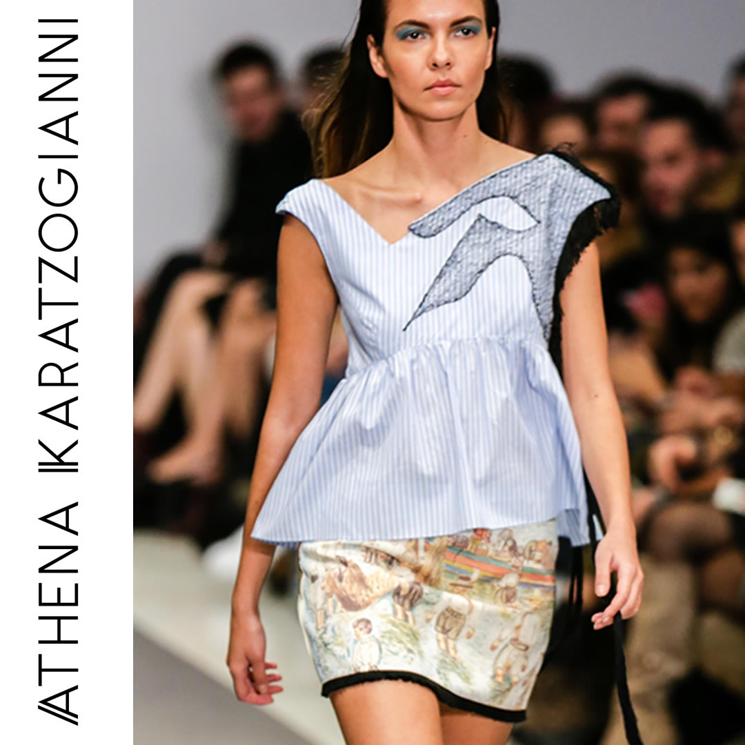 Fishermen Mini Skirt - Model Fishermen Mini Skirt - Model